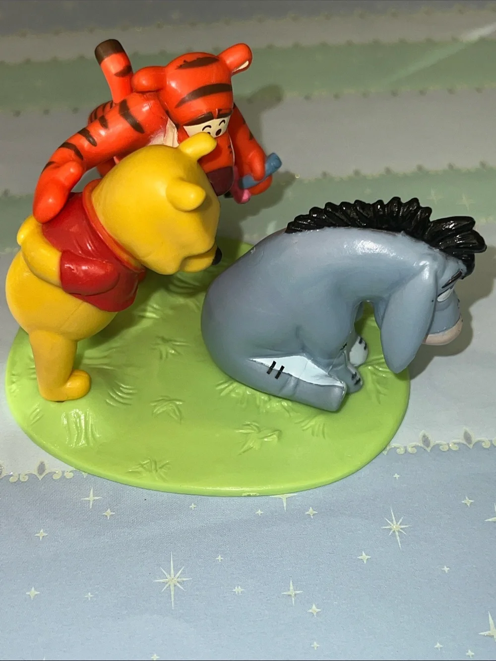 Disney Winnie The Pooh “New Tail For Eeyore” Cake Topper